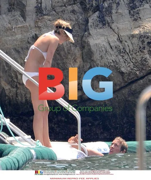 Peter Crouch and Abigail Clancy on Holiday