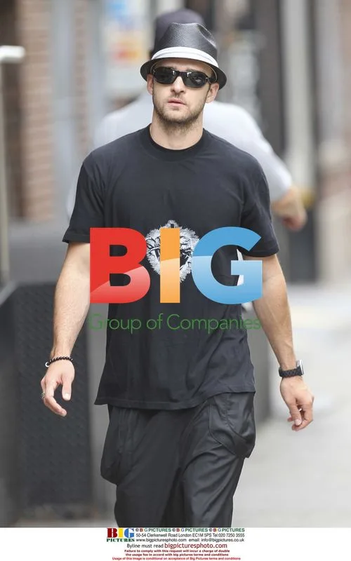 Justin Timberlake Walks to Brunch in NYC