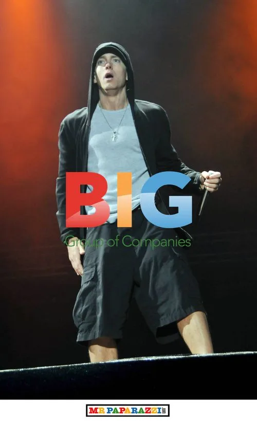 Eminem at T In The Park