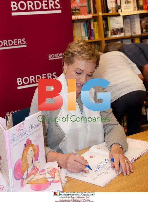 Julie Andrews Book Signing
