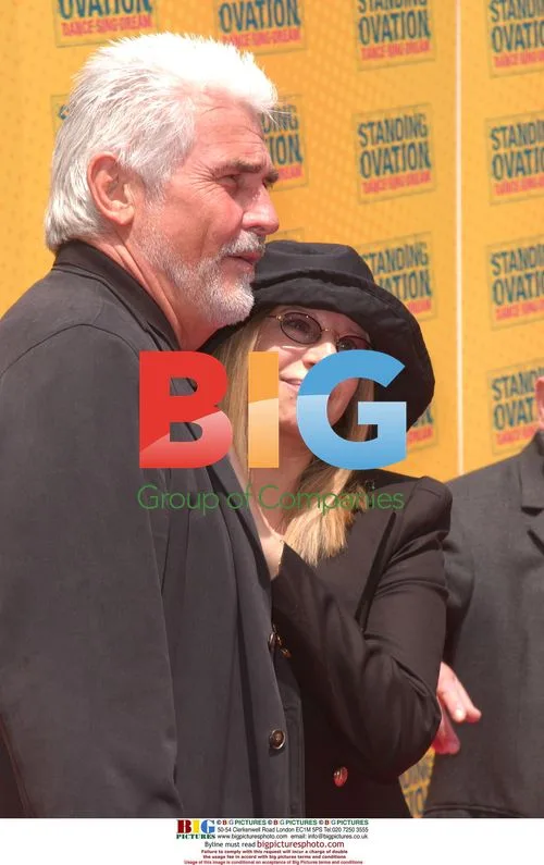 James Brolin, Barbra Streisand at "Standing Ovation" Premiere
