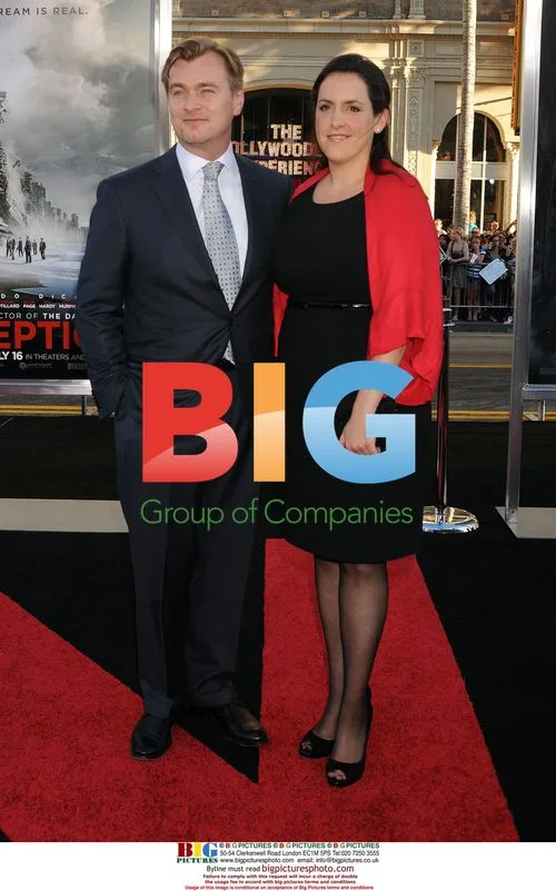 Christopher Nolan and Emma Thomas at 'Inception' LA Premiere