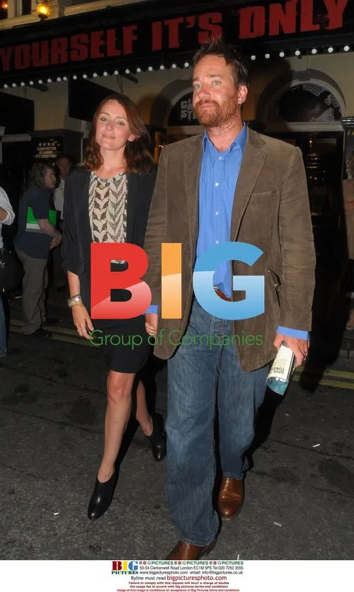 Keeley Hawes and Matthew Macfadyen at Ghost Stories After Party