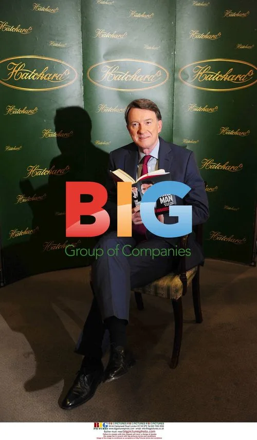 Lord Peter Mandelson signs new book