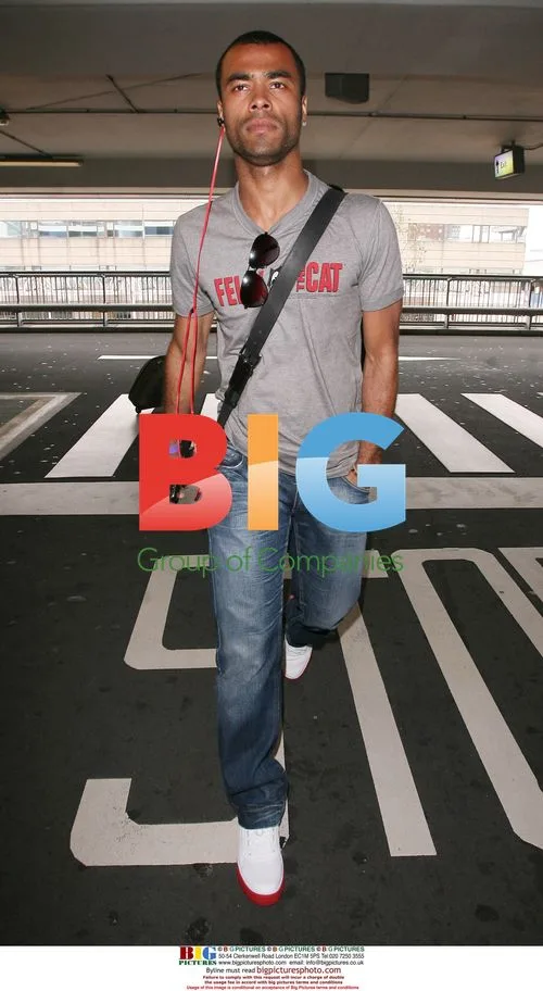 Ashley Cole Spotted at London Airport