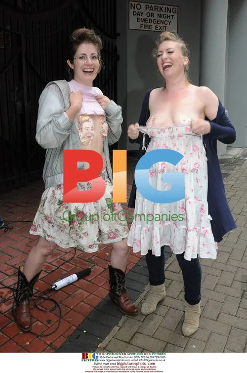 YouTube Pranksters Taped Jedward Pics to Breasts