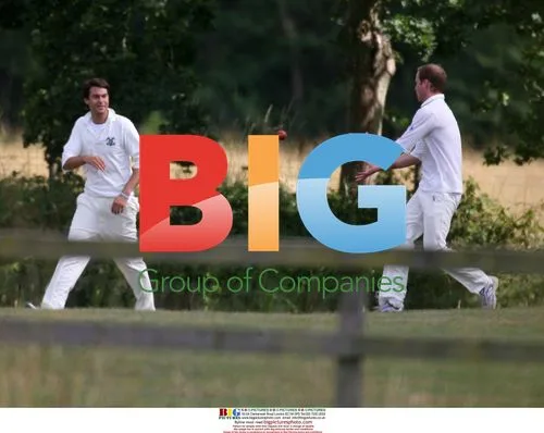 Prince William Bowls for Cricket Team