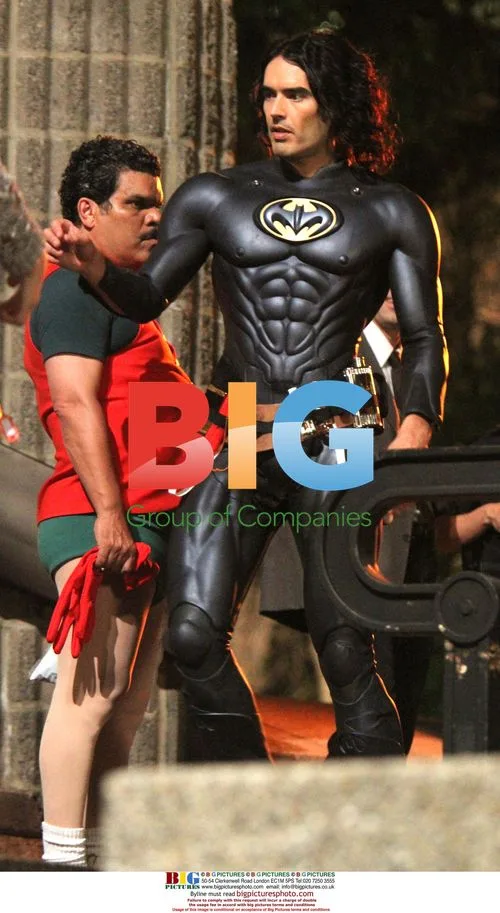 Russell Brand and Luis Guzman as Batman & Robin