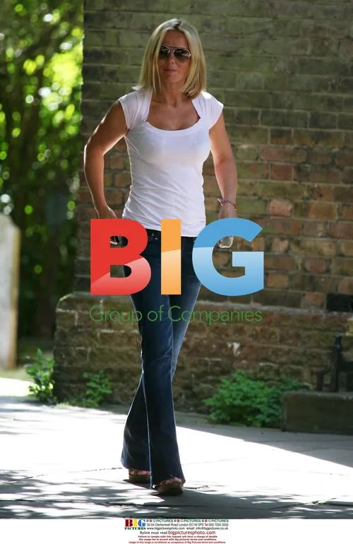 Geri Halliwell Leaving Church