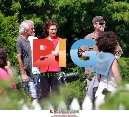 Katie Holmes on 'The Kennedy\'s' set