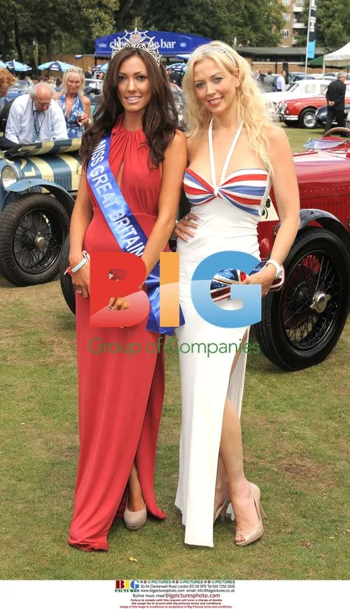 Liz Fuller and Sophie Gradon at Salon Privee