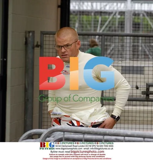 Heston Blumenthal at Silverstone Classic