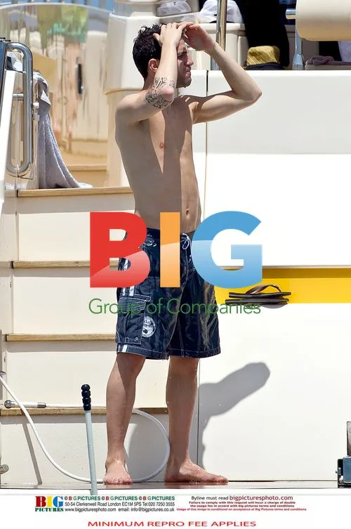 Cesc Fabregas on Holiday in Ibiza