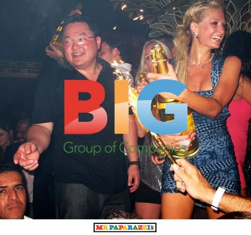 Paris Hilton's boyfriend Jho Low's champagne showdown