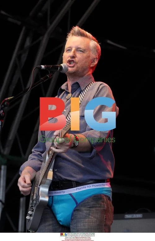 Billy Bragg at Ben and Jerry's Sundae on the Common