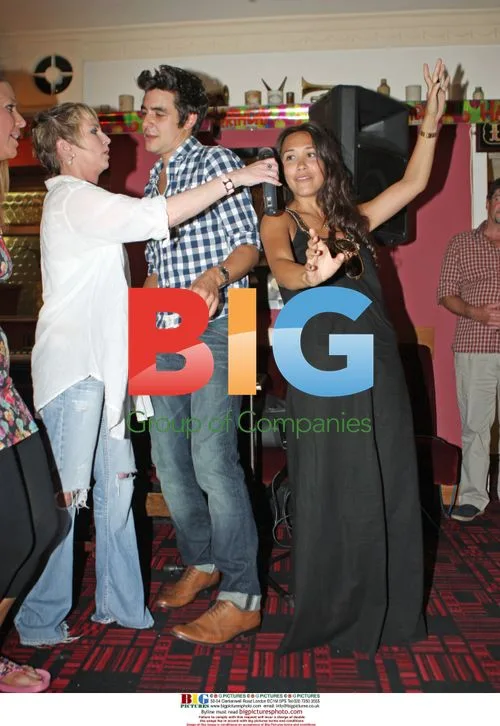 Charlotte Church, Mylene Klass, and Noel from Hear Say Celebrate 30th Birthday