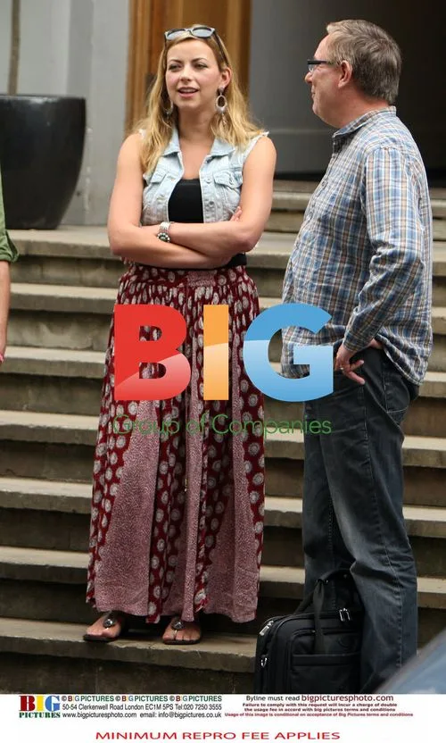 Charlotte Church Arrives at Abbey Road Studios