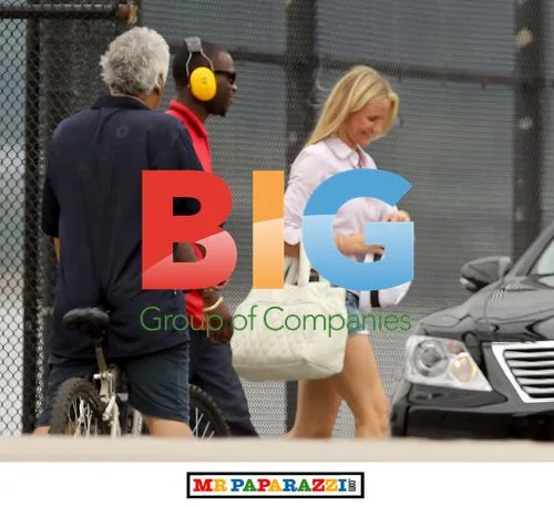 Alex Rodriguez with Cameron Diaz and Kids
