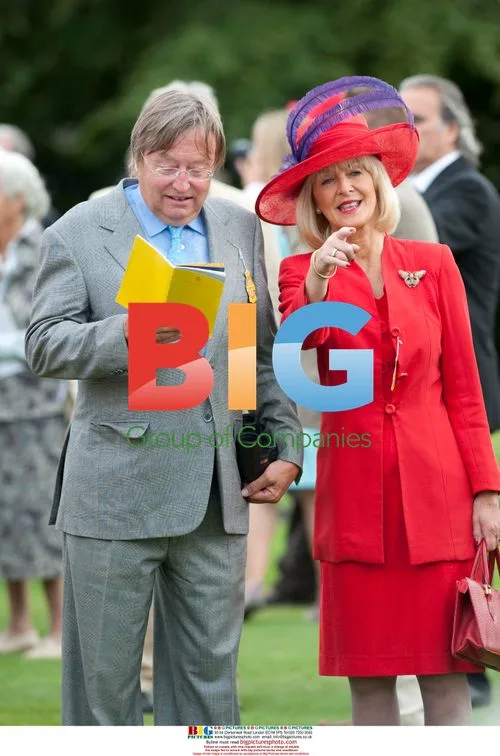 David Mellor and Partner at Goodwood Ladies Day