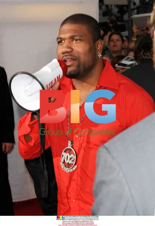 Quinton Rampage Jackson at A-Team Premiere