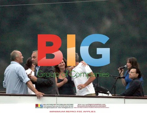 Clooney and Canalis Anniversary Party