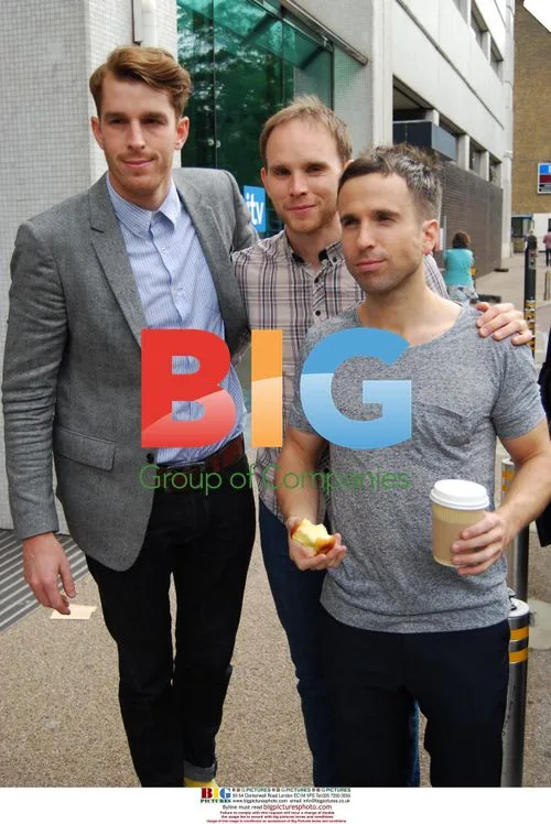 The Hoosiers leave GMTV studios