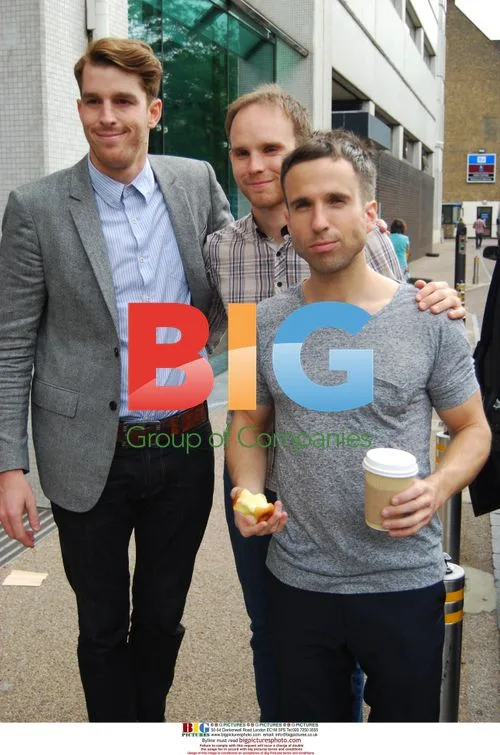 The Hoosiers Leave GMTV Studios