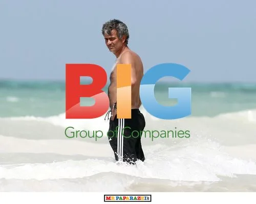 Jose Mourinho on beach holiday with family