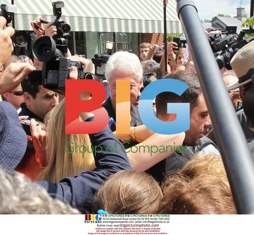 Bill Clinton Leaves Gigi Tratorria