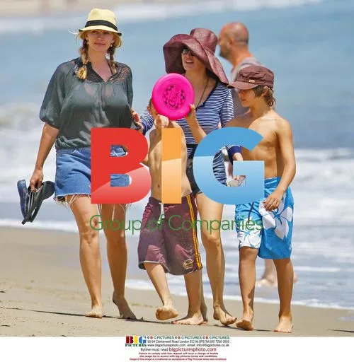 Natasha Henstridge's Beach Day with Kids