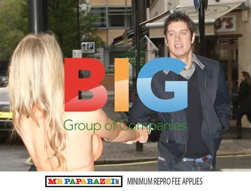 Vernon Kay Spotted Running Late for Radio Show
