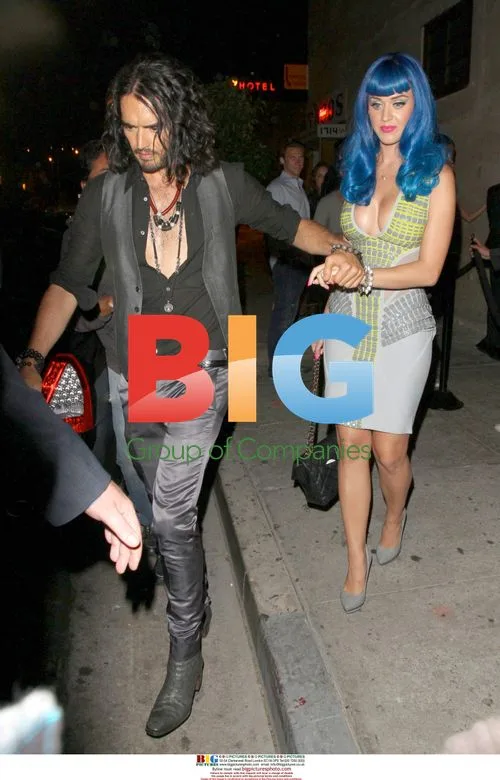 Katy Perry and Russell Brand at MTV Movie Awards after party