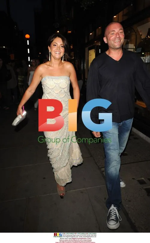 Lacy Turner leaves BAFTA Afterparty