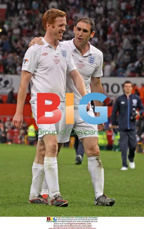 Damien Lewis at Soccer Aid 2010