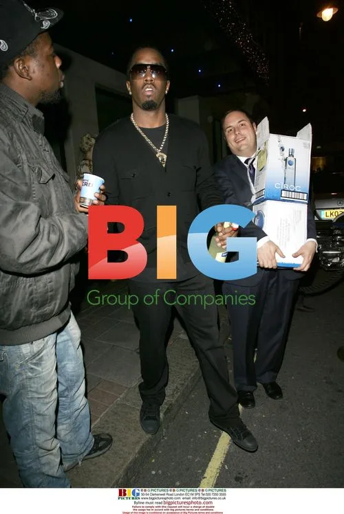 P Diddy Leaving Mayfair Hotel