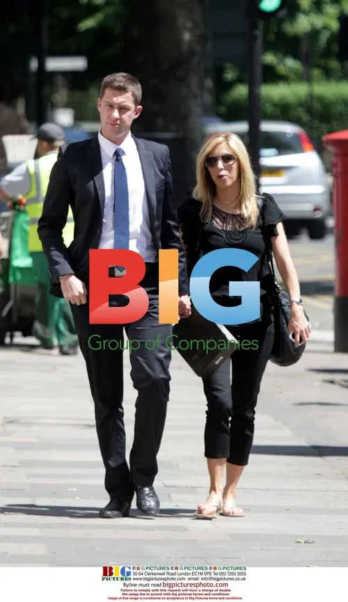 Kate Walsh and Phil Taylor in West London