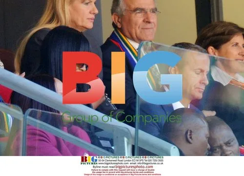 Naomi Campbell and Vladimir Doronin at World Cup 2010