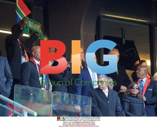 Naomi Campbell and Vladimir Doronin at 2010 World Cup