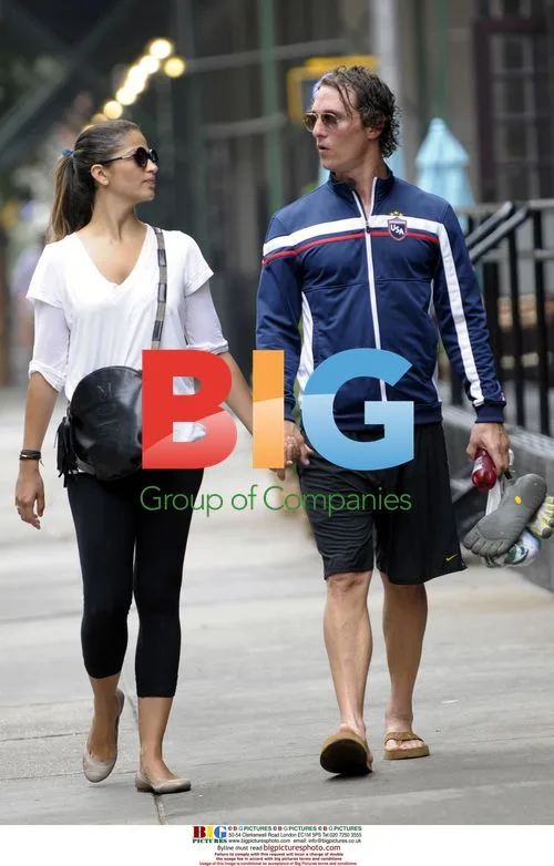 Matthew McConaughey and Camila Alves Shop in NYC