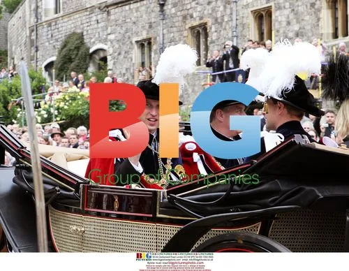 Royal Family at Order of the Garter Ceremony