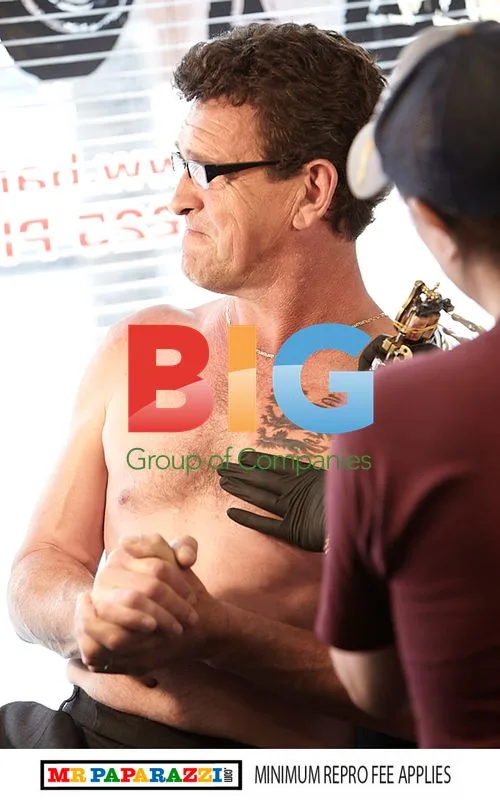 Fabio Capello Gets 3Lions Tattoo