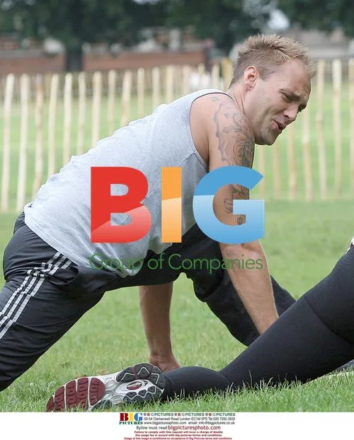 Calum Best Training with Jacqueline Harvey
