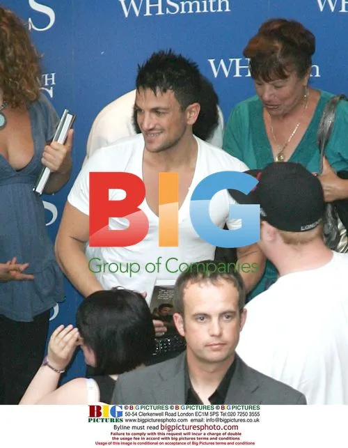 Peter Andre Book Signing