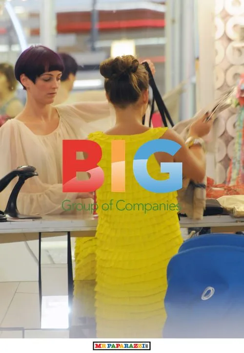 Coleen Rooney Spotted Shopping in Yellow Dress