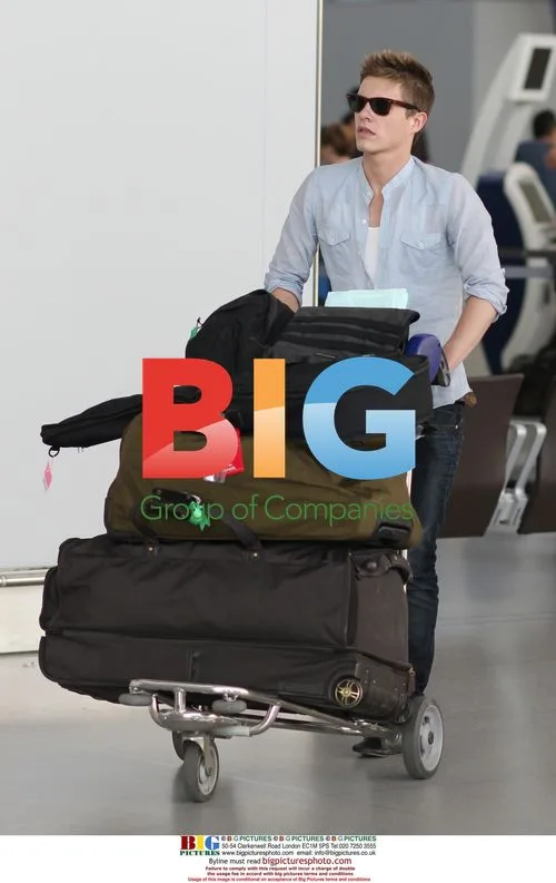 Xavier Samuels at Toronto Airport