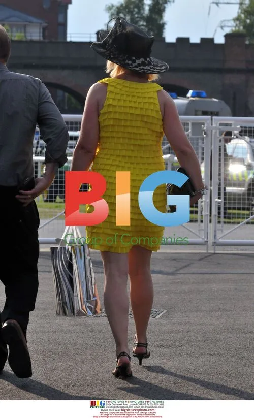 Woman Wearing Coleen Rooney\'s Dress