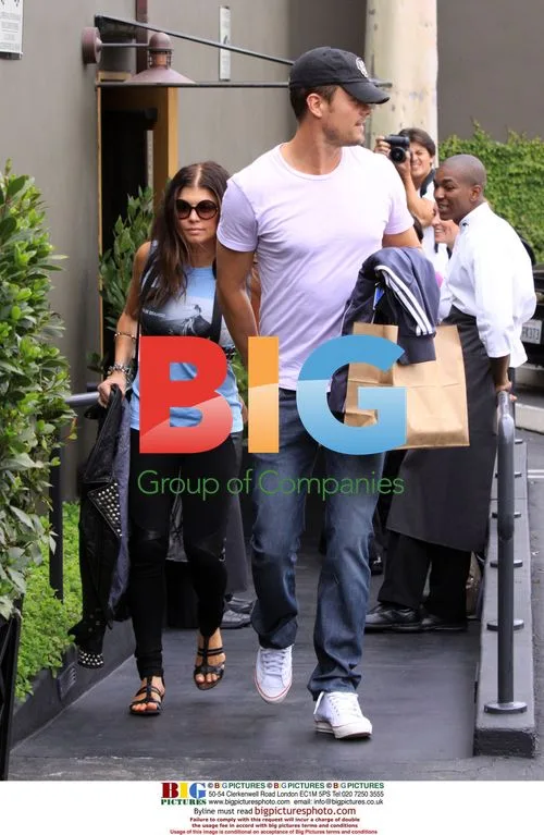 Josh Duhamel & Fergie Lunch Date