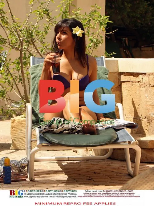 Actress Roxanne Pallett in Malta
