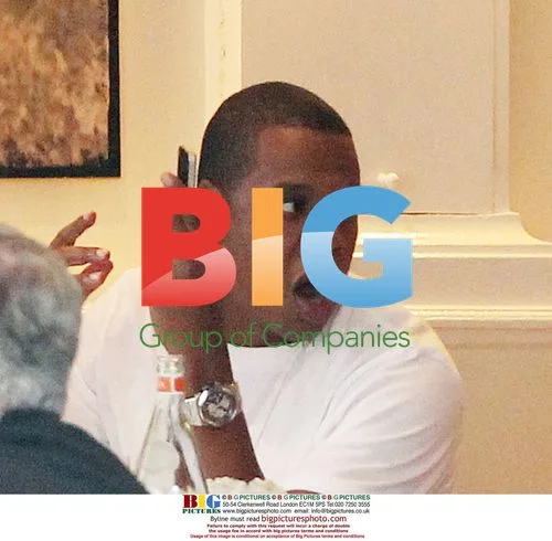 Jay-Z Spotted with Friend in NYC