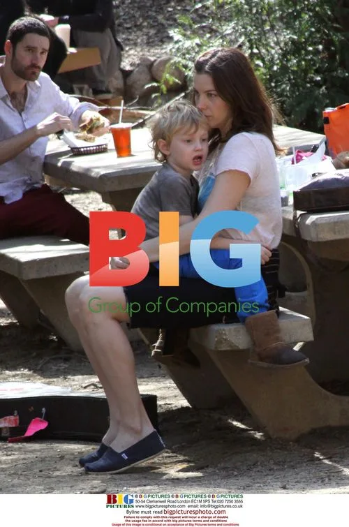 Liv Tyler and son Milo at LA park